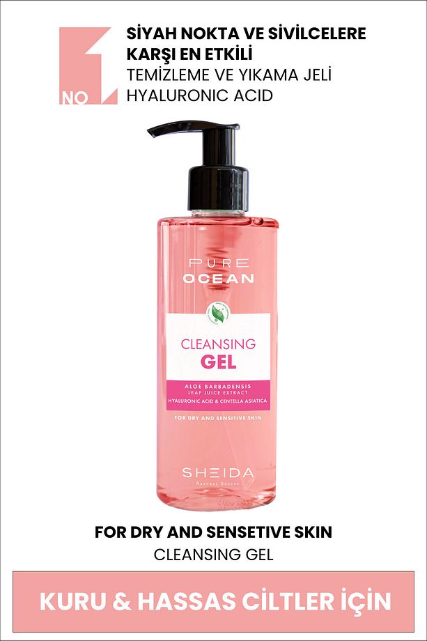 Kuru Ve Hassas Ciltler Için Arındırıcı, Sivilce Ve Siyah Nokta Karşıtı Yüz Temizleme Jeli 250 ml - 1
