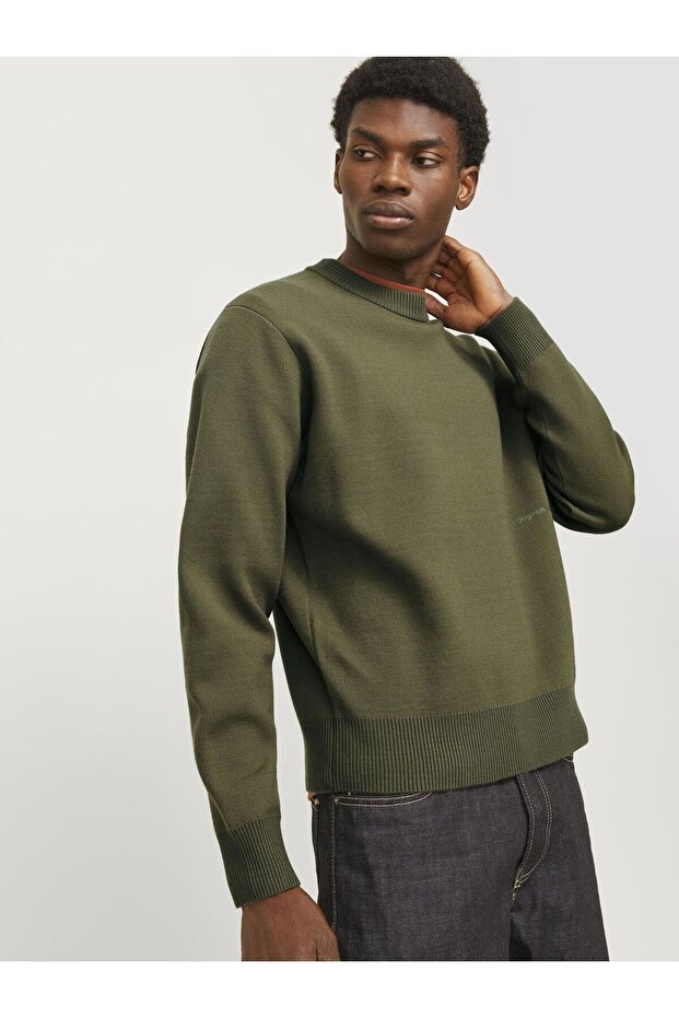 Strickpullover Einfarbig Strickpullover - 7