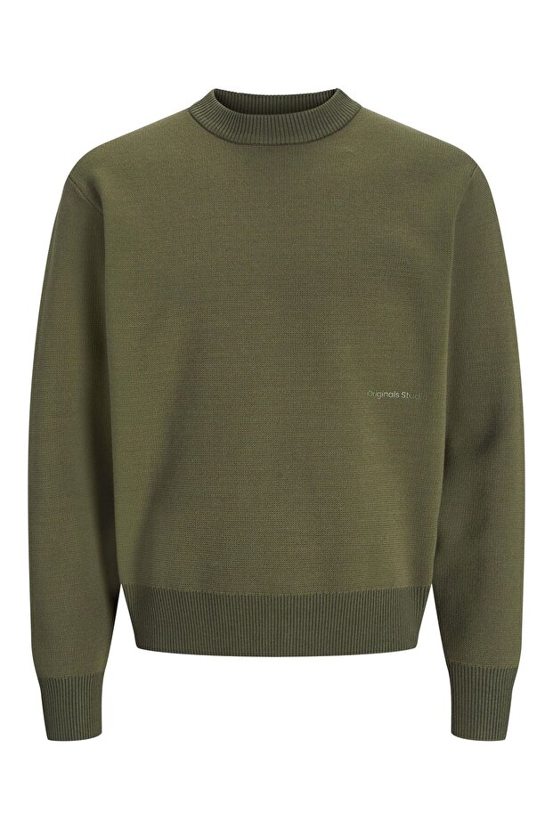 Strickpullover Einfarbig Strickpullover - 2