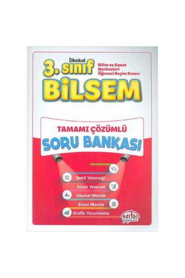 3. Sınıf Bilsem Tamamı Çözümlü Soru Bankası - 1