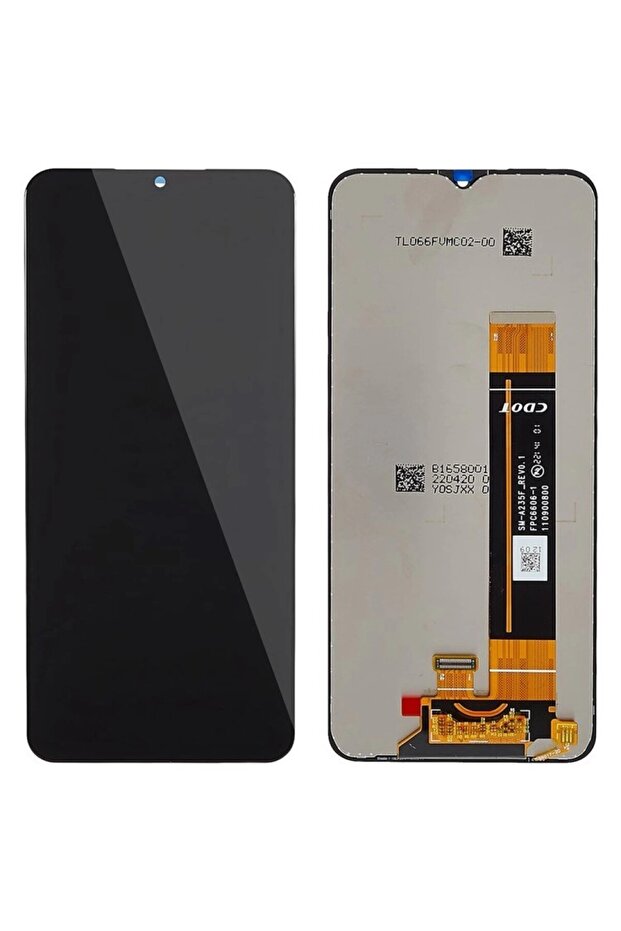 شاشة لمس LCD لخدمة Samsung A23 Sm-A235 (أسود)