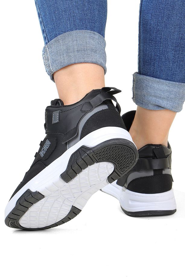 M.P. Waved Bilekli Cilt Unisex Spor Ayakkabı - 4