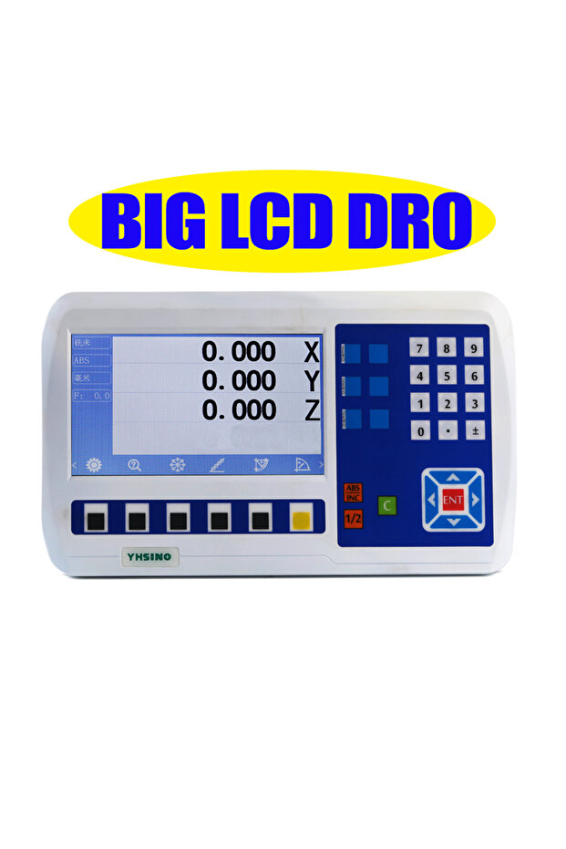 2 3 4 5 Axis Dro BIG LCD Digital Readout 13 Languages 7'' Large Display YH800-2V YH800-3V YH800-4... - 3