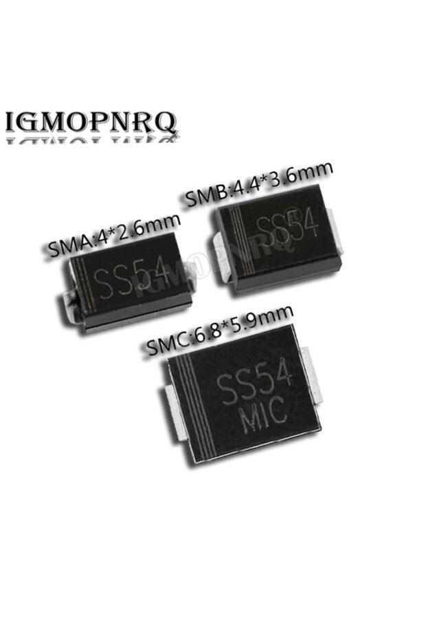 50PCS Schottky Diode SMB SS24 SS26 SS34 SS54 SS56 SMC SS34 SS54 SS56 SMD Diodes - 7