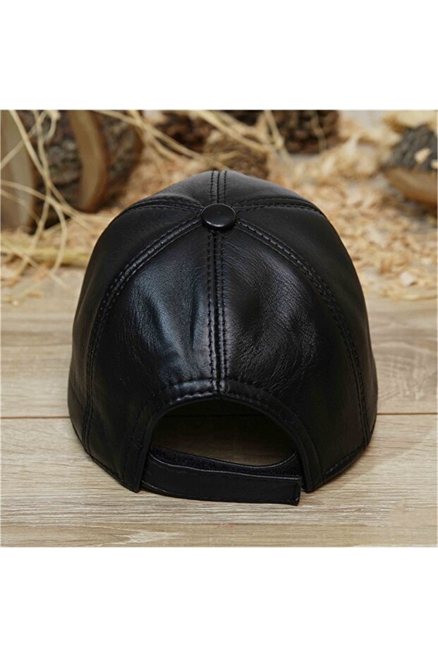 Șapcă din piele E-243 - 3