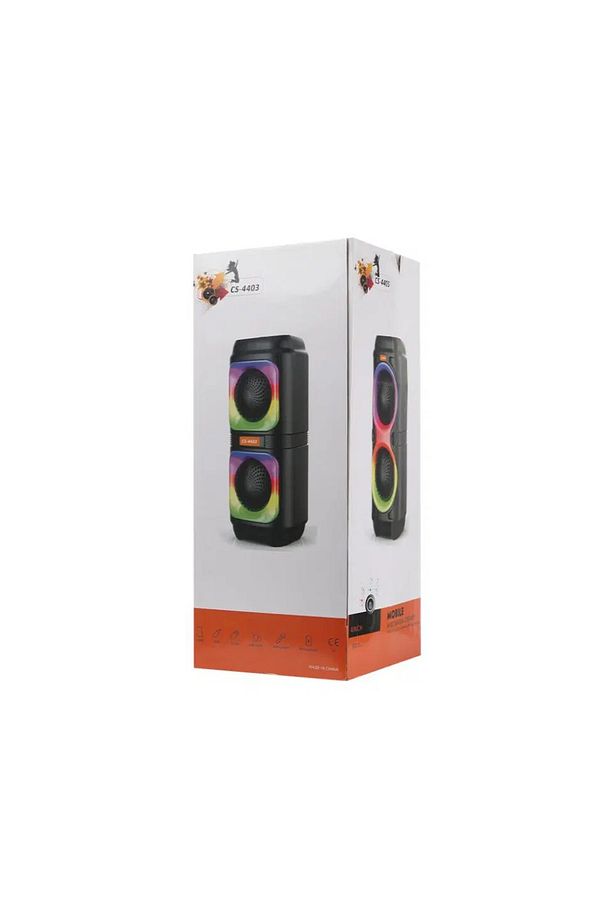 ACS4403 Party Box Kablosuz Hoparlör - Speaker - Siyah - 4