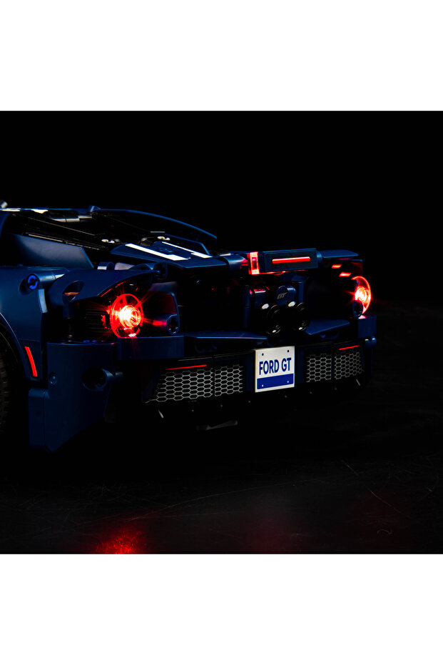Lazishi LED Light Set For 42154 2022 Ford GT Car Building Blocks (NOT Include The Model Bricks) - 7