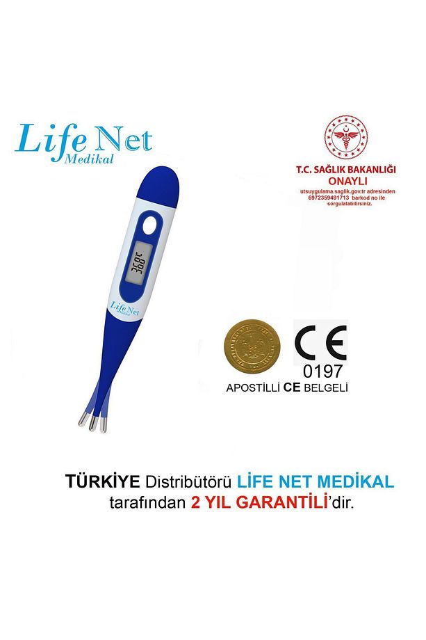 Koltuk Altı Ateş Ölçer Esnek uclu JA-12B - 2