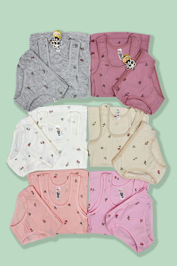 Girl's 6-Piece Athlete Slip Set