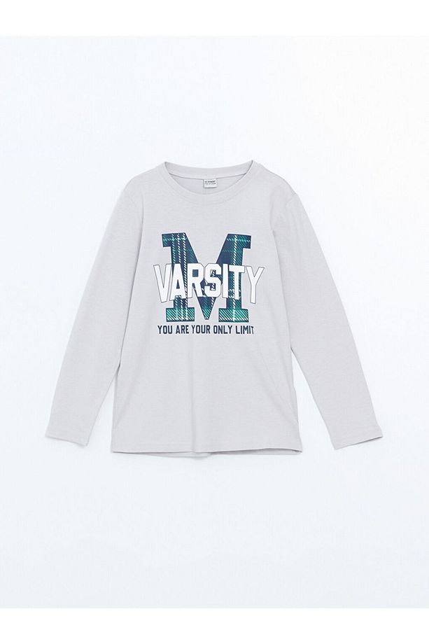 LCW Bisiklet Yaka Erkek Çocuk Pijama Takımı - 2