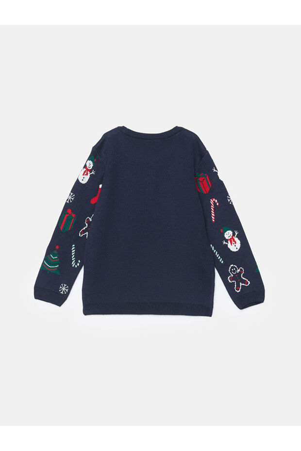 Yılbaşı Temalı Erkek Çocuk Kazak - 2