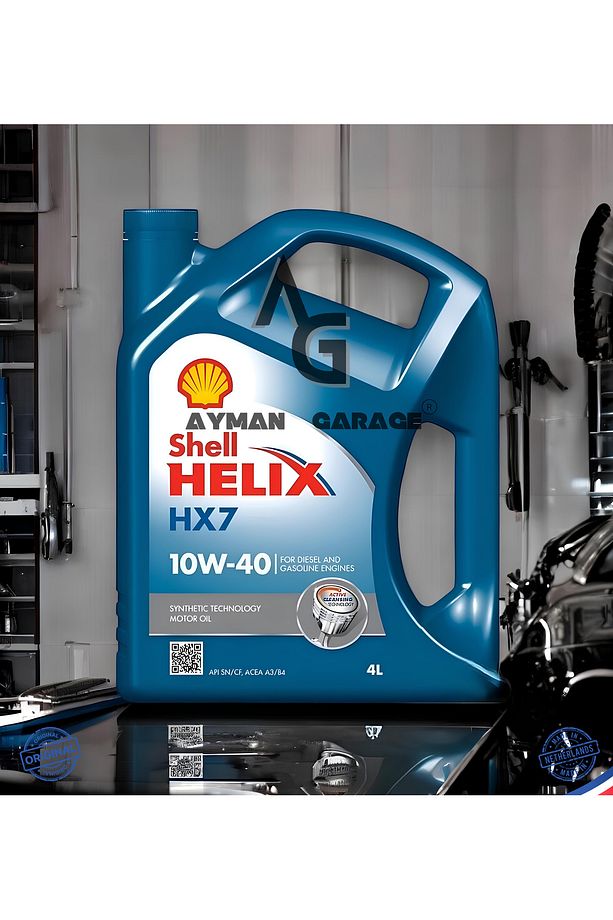Helix HX7 10w/40 ORIJINAL Yarı Sentetik Motor Yağı 4 Litre - 1