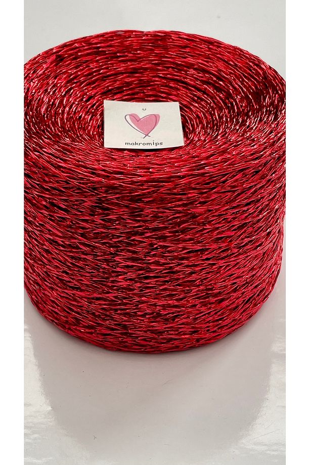 PREMIUM TWİSTED METALİK KAĞIT İP ( 250 gr/420m) POLYESTER PARLAK ÇANTA İPİ ÖRGÜ SÜSLEME PAKET İP - 3