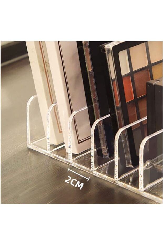 Transparent Plexiglass Multi-Purpose Makeup Storage Box - 4
