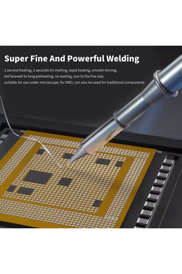 HZY C115 I/IS/K Universal C115 Series Soldering Iron Tip Replacement Head Rapid Warming Soldering... - 6