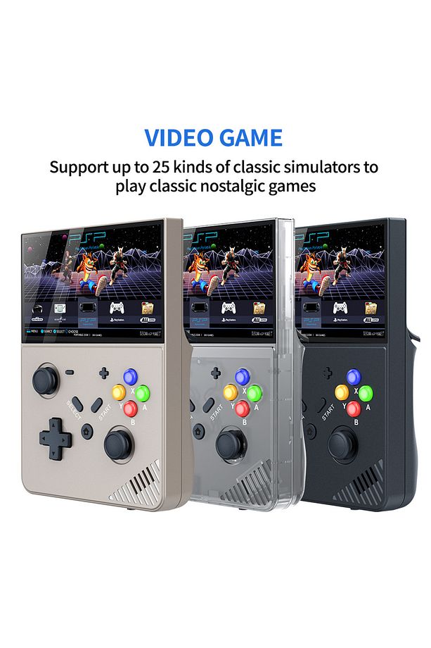 R43-PRO Handheld Retro Game 4.3-Inch Portable Screen Original 3D Joystick Handheld Game Psp Ps1 S... - 5