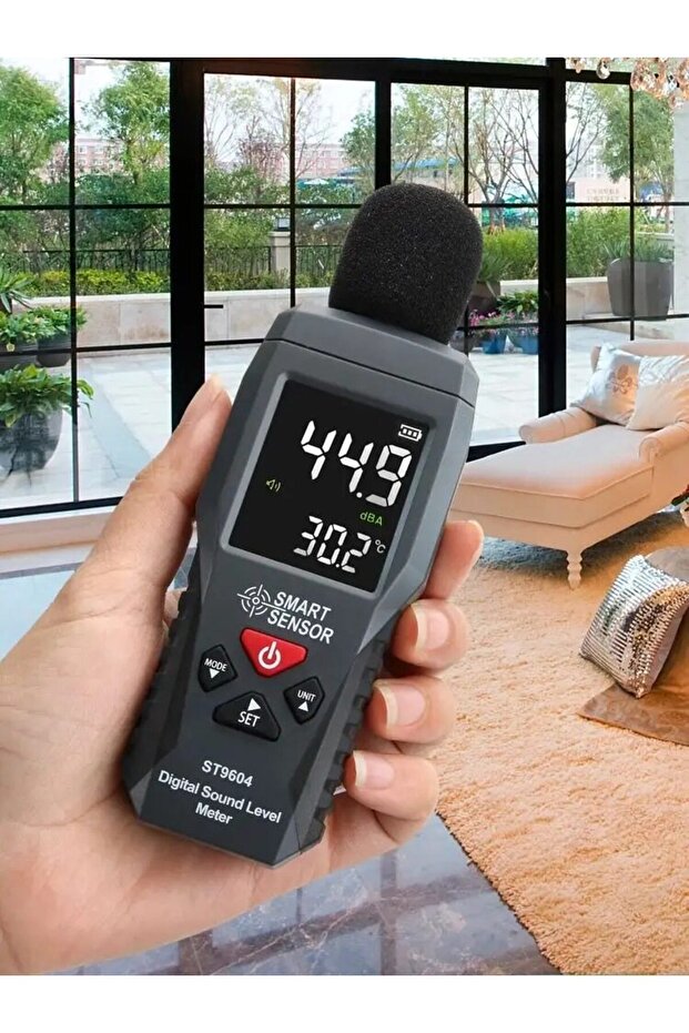 SMART SENSOR Digital Sound Level Meter 30-130 DB Decibel Meter LCD Backlight Sonometer Noise Mete... - 8