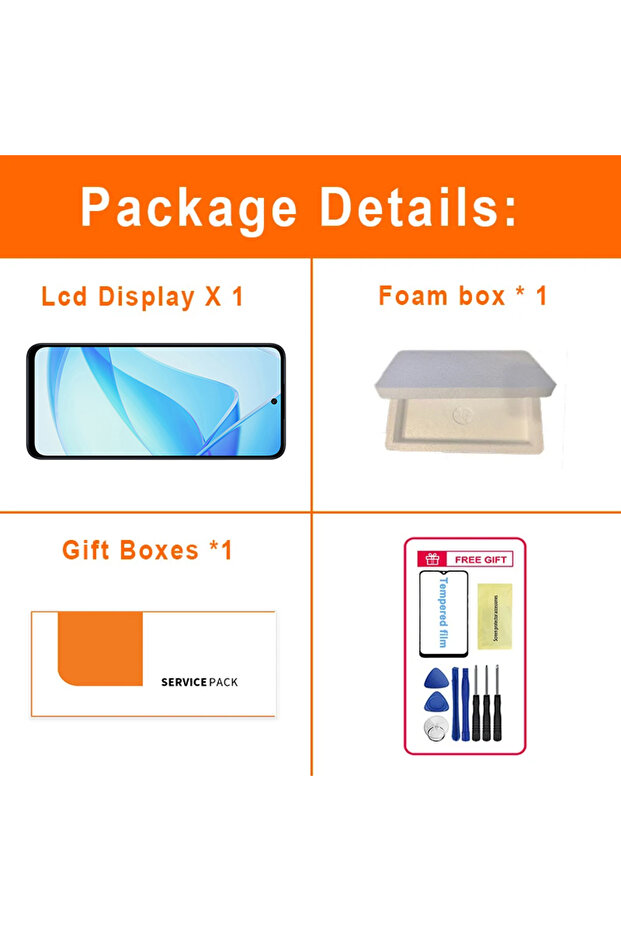 6,79" Display 23053RN02I 23053RN02Y Premium LCD For Xiaomi Redmi 12 LCD Touch Screen Digitizer As... - 7