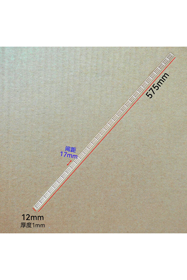 12x575mm 1pc/lot Ho N Z Scale Model Fence Building For Scenery Sand Railway Railroad Railing Train L