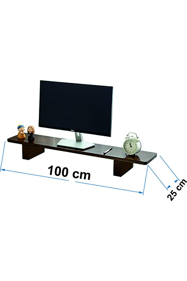 Solid Natural Wood Monitor Riser Monitor Stand Monitor Stand (100 X25 cm)