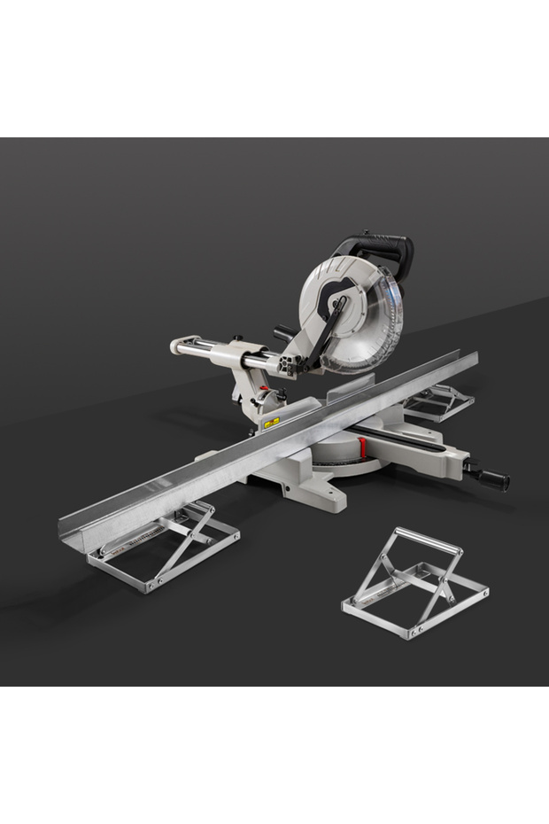 Imbot Adjustable Cutting Machine Support Frame, Foldable Height Adjustable Cutting Machine Table ... - 2