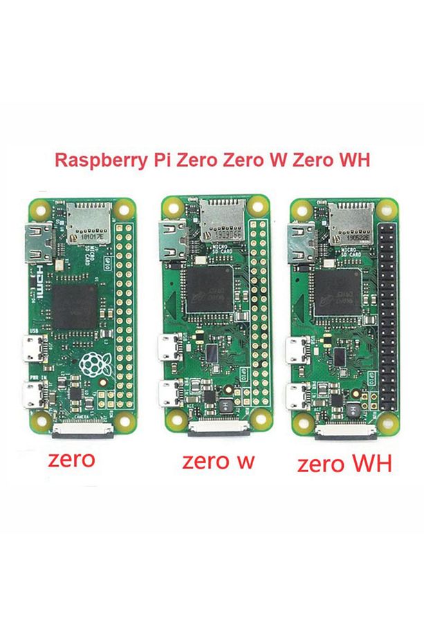 Raspberry Pi Zero 2W / Zero W / Zero WH / Zero Kart İsteğe Bağlı - 7