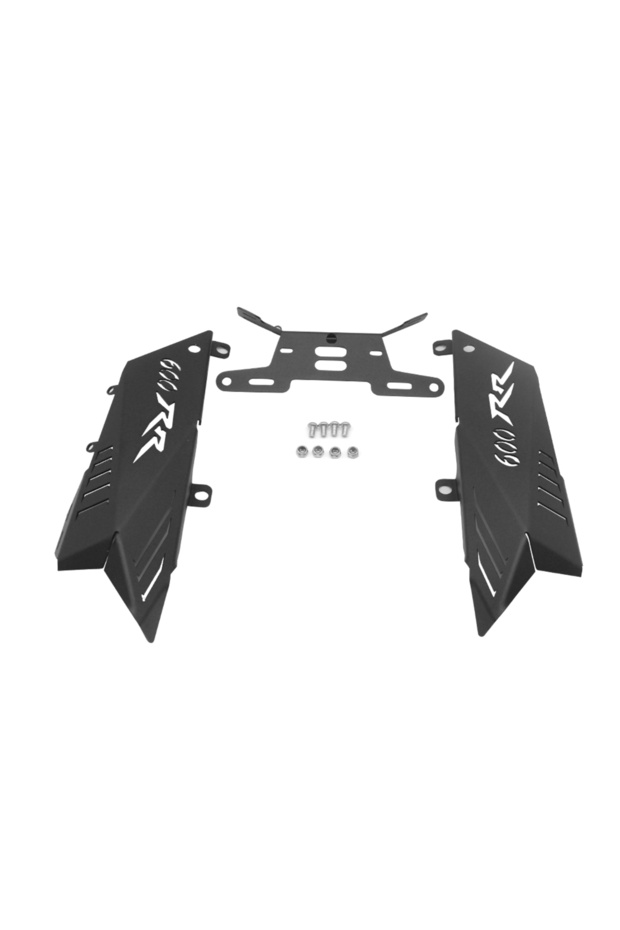black CBR600RR License Plate Holder Motorcycle Accessories Tail Tidy Bracket For HONDA CBR 600RR 600