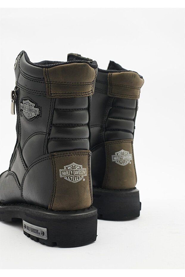 Riddick Kadın Siyah Deri Bot - 6