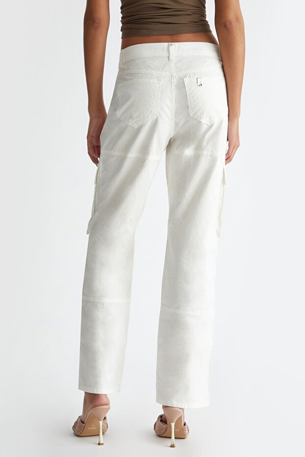 Simli Kargo Pantolon - 4