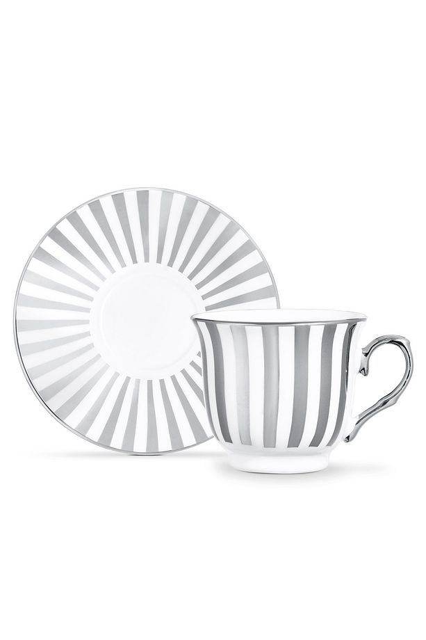 Blanche 4'lü Kahve Fincan Takımı - Renkli - 90 ml - 2