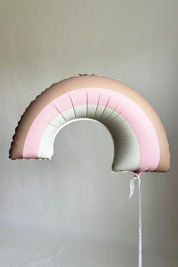 Retro Pink Rainbow Foil Balloon Retro Rainbow Balloon Large Size