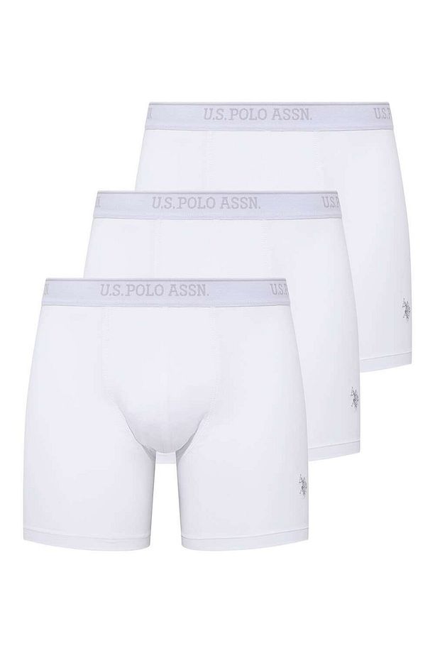 U.S. Polo Assn. Erkek Kutulu 3 Lü Uzun Paçalı Boxer Çok Renkli 2010KM.B.ON8NIE.C.0.LD4.5E4.EK11 - 1