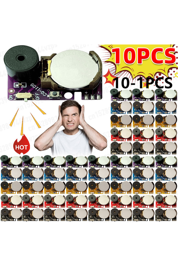 10-1PCS Cricket Noise Maker Prank Small Beeping Sound Prank Hidden Prank Noise Maker Prank Stuff ... - 2