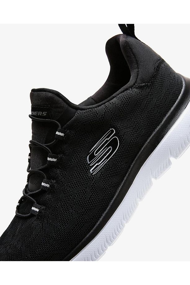 Summits Memory Foam Sneaker Hafızalı Taban Kadın Spor Ayakkabı Siyah - 8
