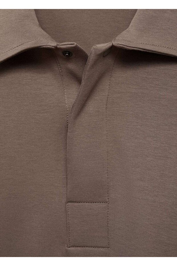 Rahat Kesim Pamuklu Polo Gömlek - 6