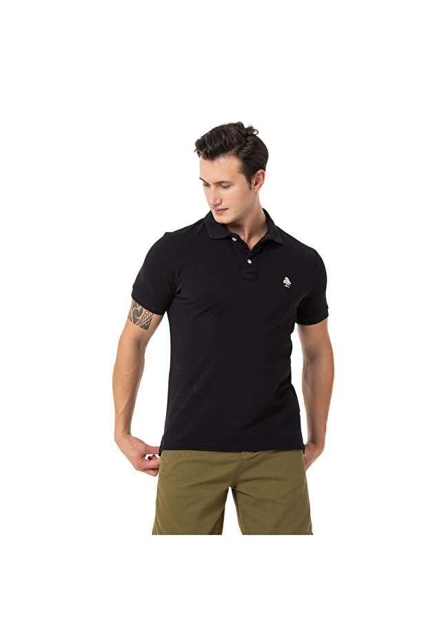 Paradise Erkek Siyah Polo Tişört ERKEK POLO T-SHIRT RFPARADISE24 - 6