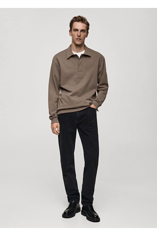 Rahat Kesim Pamuklu Polo Gömlek - 2