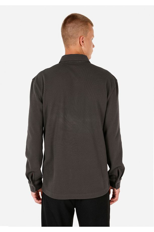 Antrasit Erkek Tshirt U.kol - 8