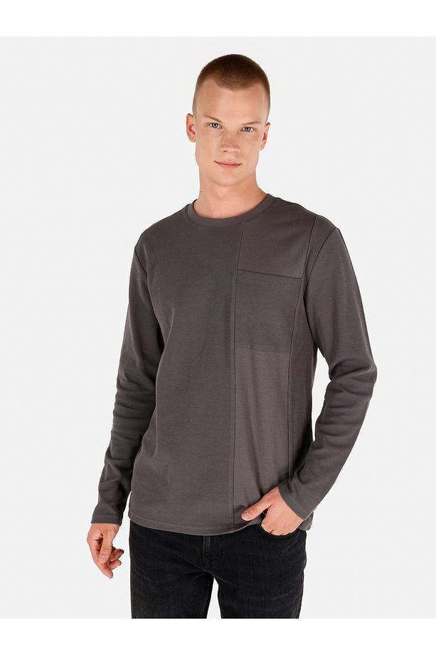 Gri Erkek Tshirt U.kol - 1