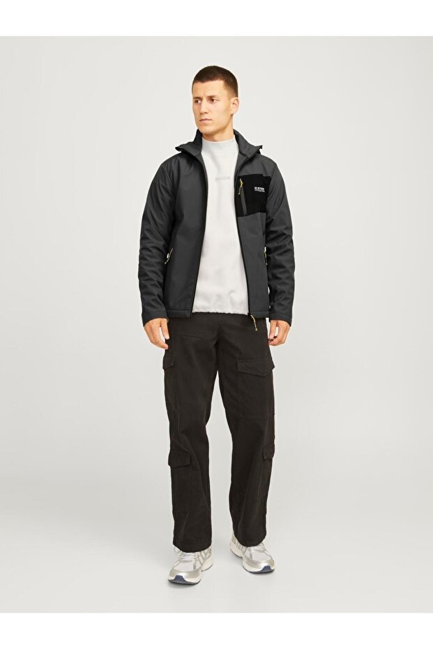 Jack Jones Erkek Softshell CJJTAYLOR SOFTSHELL Ceket - 7