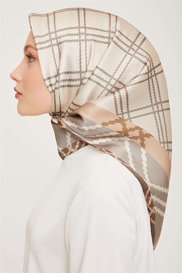 Sura Ipek Eşarp 23ka9040 8 33 - 3