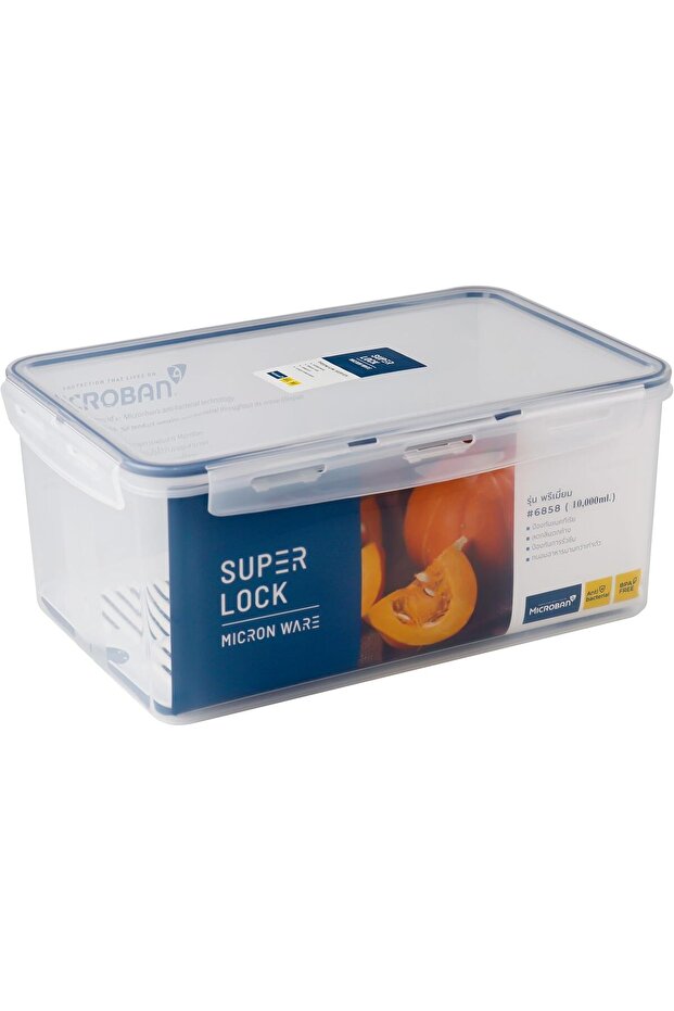 وعاء تخزين مستطيل من سوبرلوك ميكرووير سعة 10000 مل - 1