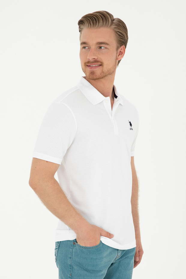 Men's White T-Shirt 50282235 -Vr013