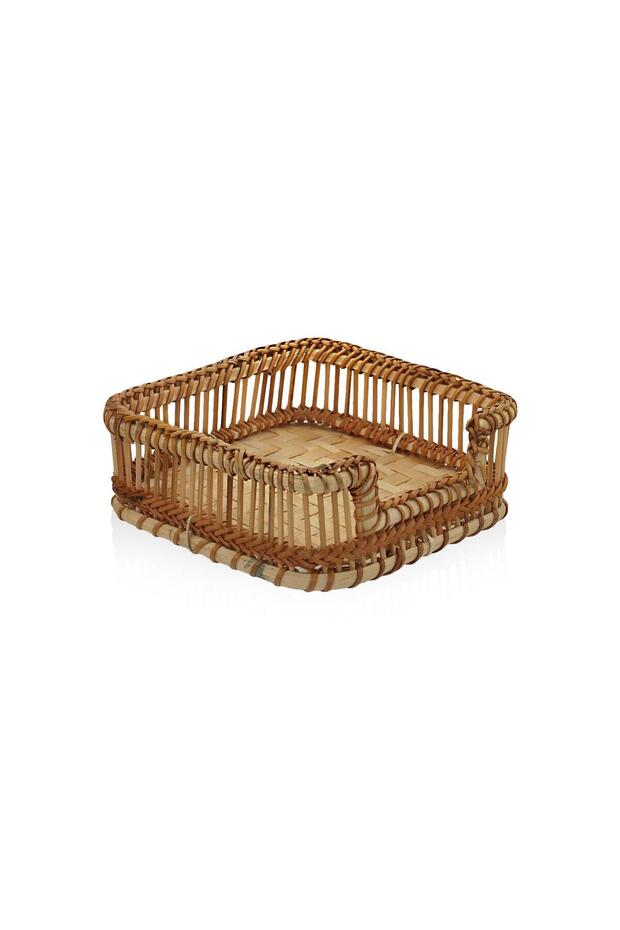 Bamboo Napkin Holder Natural 18X4X6 cm