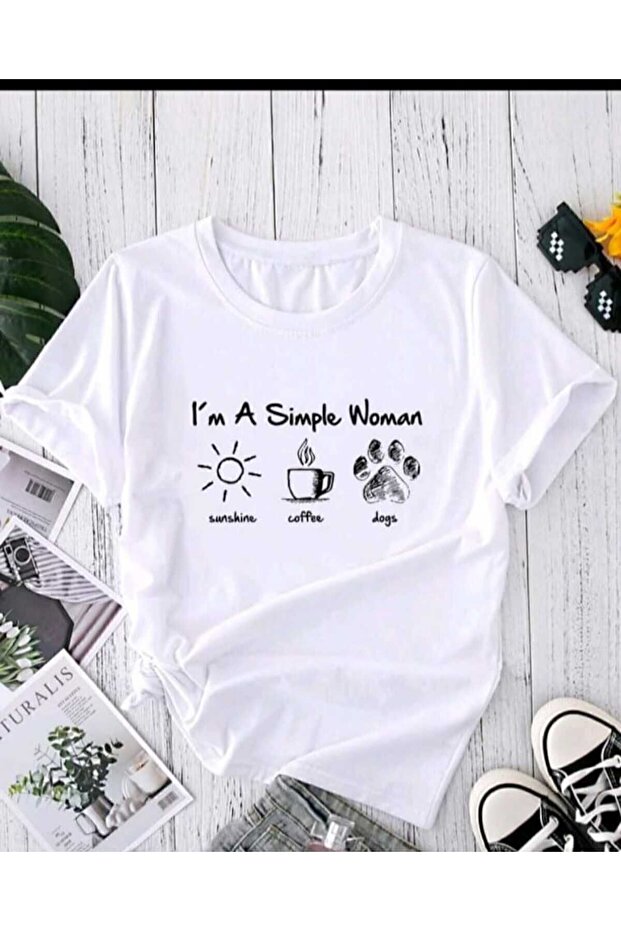 Paw Print Printed T-Shirt