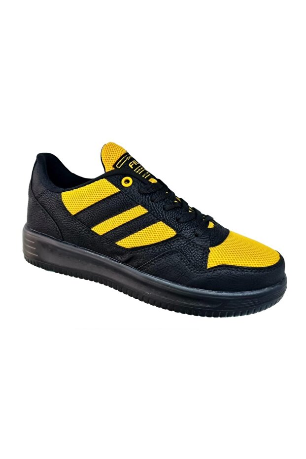 Ortopedik Taban Fileli Casual Terletmez Esnek Hafif Sneaker Erkek Spor Ayakkabı - 4