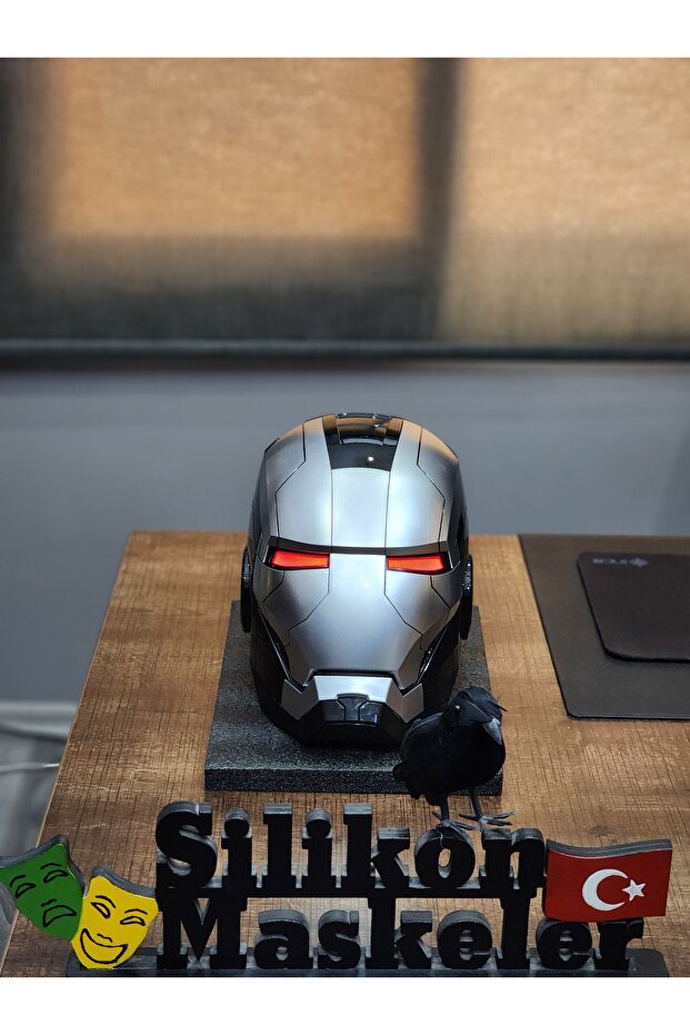 Siyah İron Man Demir Adam Kask - 7