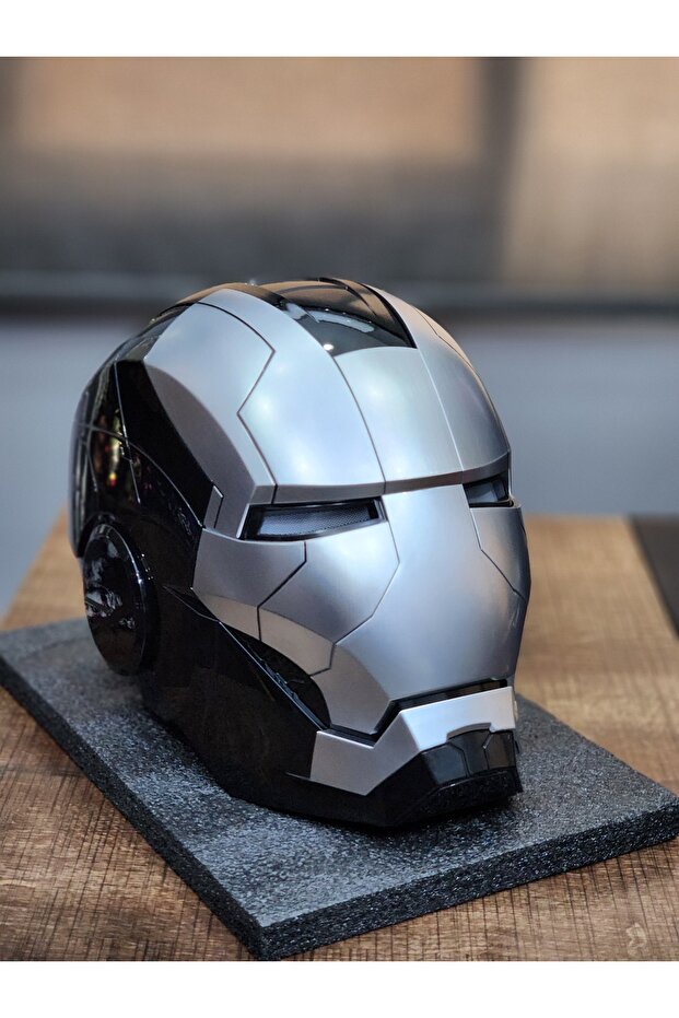 Siyah İron Man Demir Adam Kask - 3