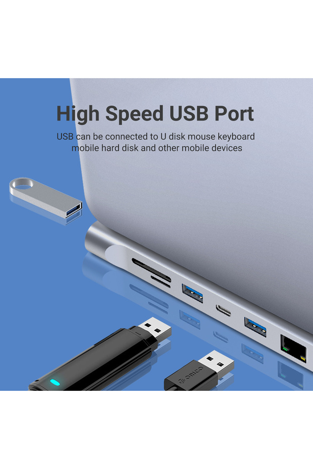 12 In 1 USB-C Docking Station, Aluminum Shell Type-C HUB With HDMI*2+PD 100W+USB 2.0/3.0+SD+TF+RJ... - 5
