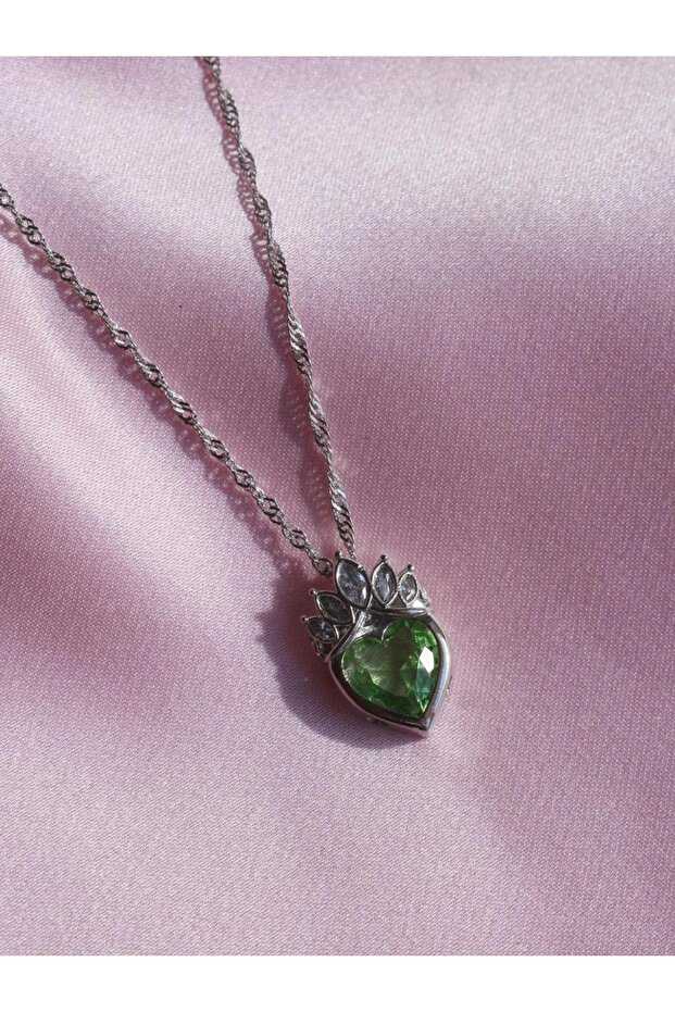 Tiana Crown Heart Necklace